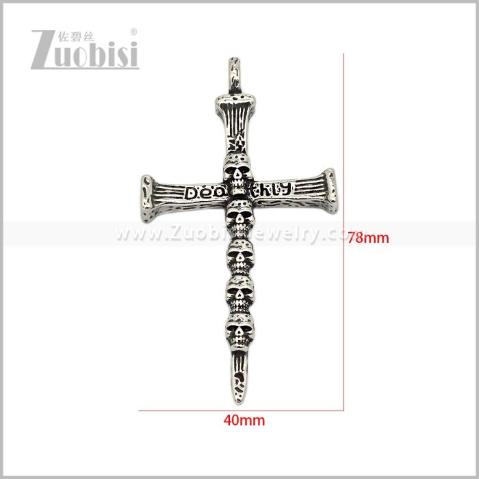 Stainless Steel Pendants p013217S