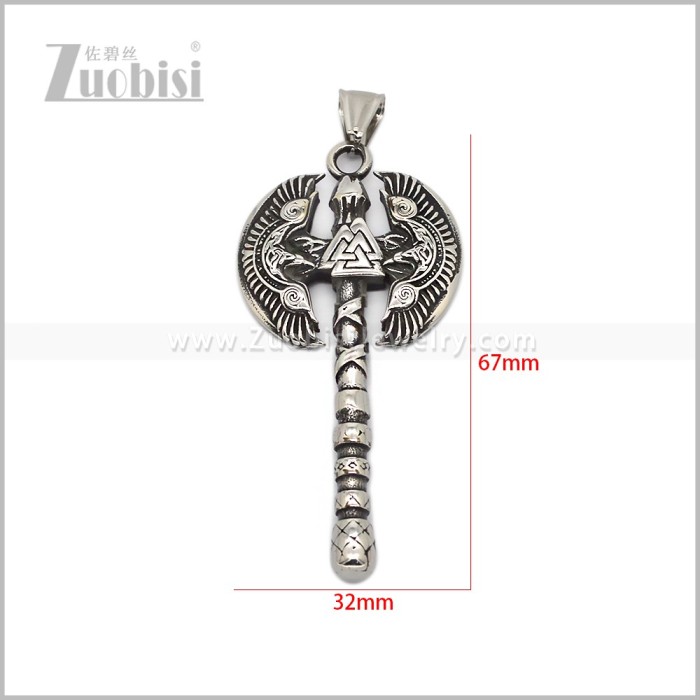 Stainless Steel Pendants p013309S