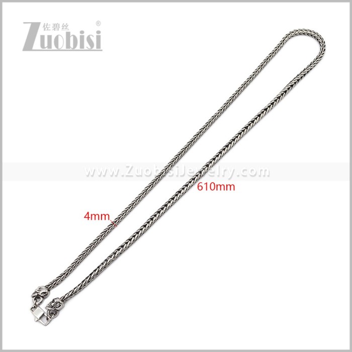 Stainless Steel Necklaces n003720S
