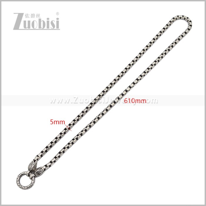 Stainless Steel Necklaces n003718S