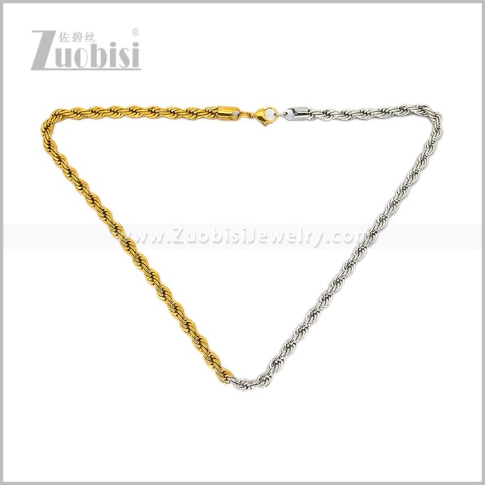 Stainless Steel Necklaces n003732SG7