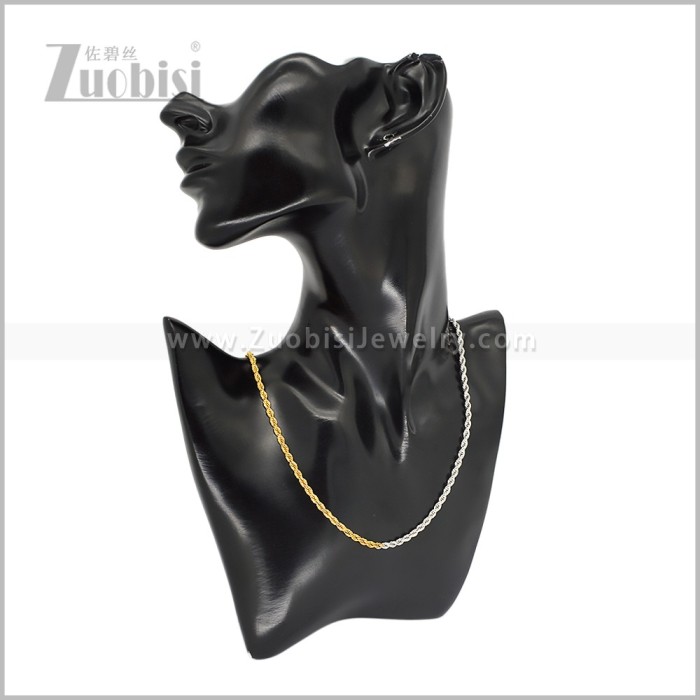 Stainless Steel Necklaces n003732SG3