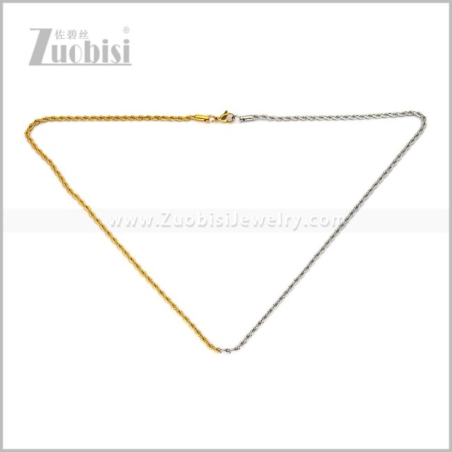 Stainless Steel Necklaces n003732SG3