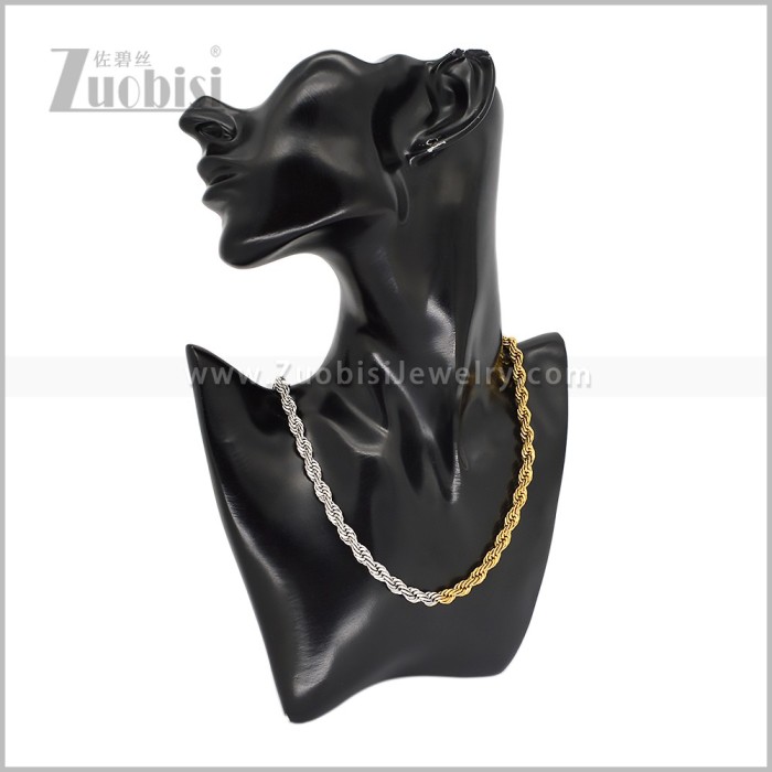 Stainless Steel Necklaces n003732SG6