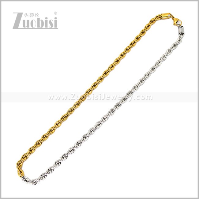Stainless Steel Necklaces n003732SG7