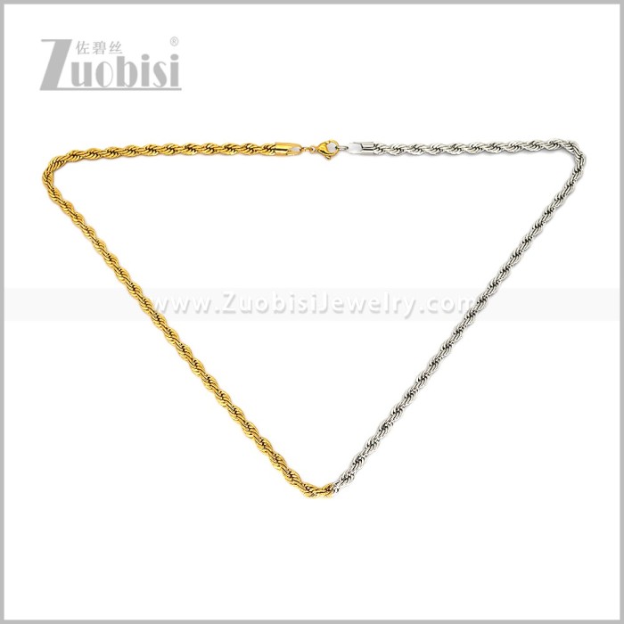 Stainless Steel Necklaces n003732SG5