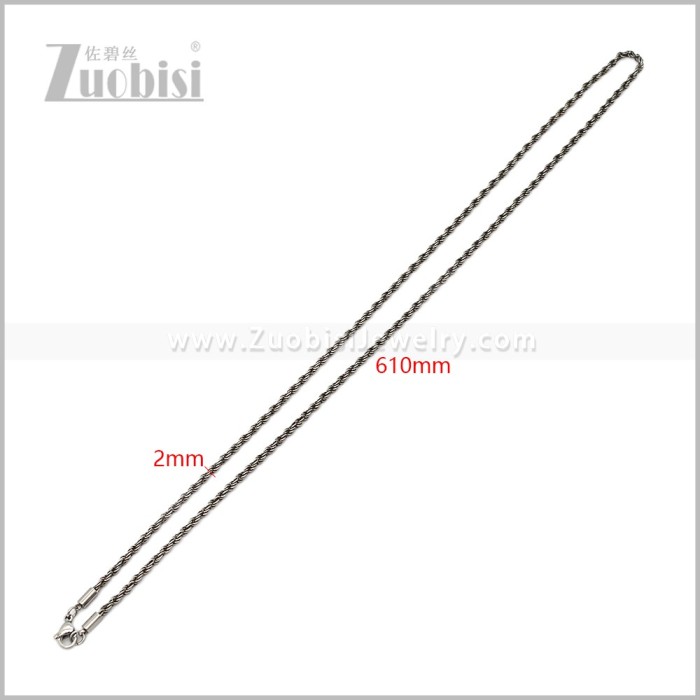 Stainless Steel Necklaces n003725S