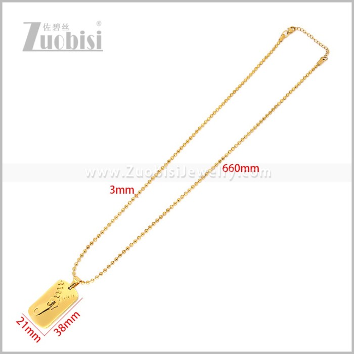 Stainless Steel Necklaces n003735G2
