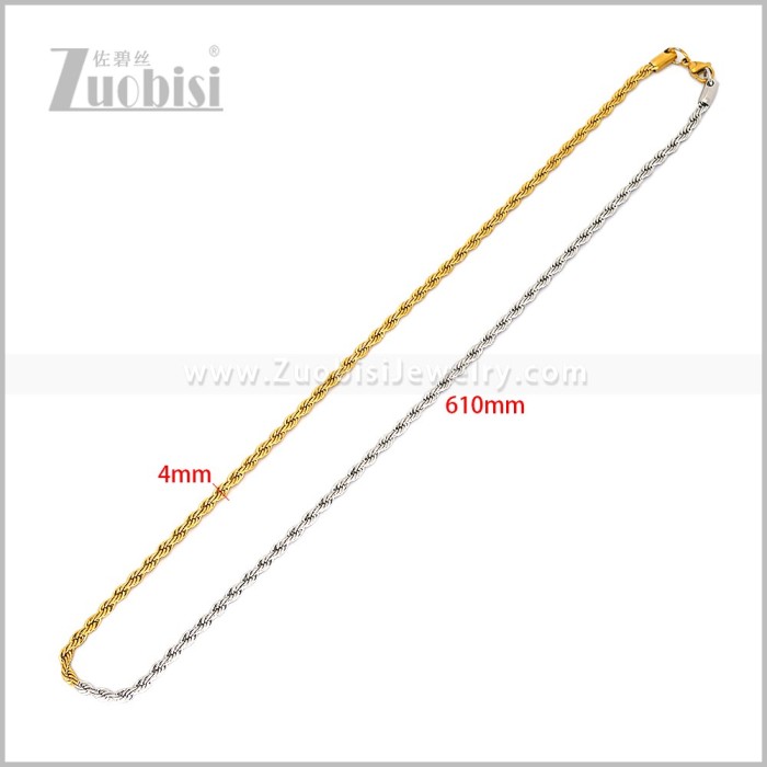 Stainless Steel Necklaces n003732SG4