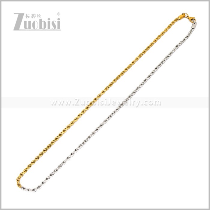 Stainless Steel Necklaces n003732SG4