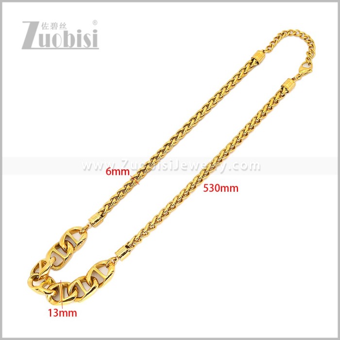 Stainless Steel Necklaces n003733G