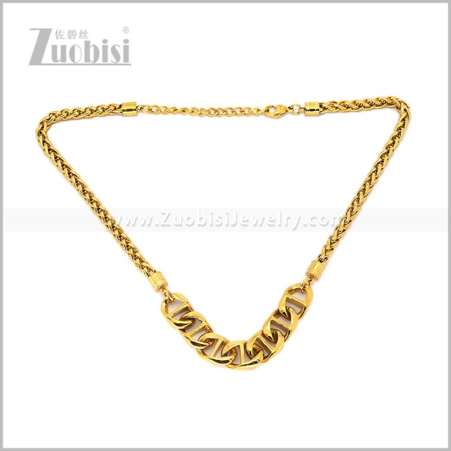 Stainless Steel Necklaces n003733G