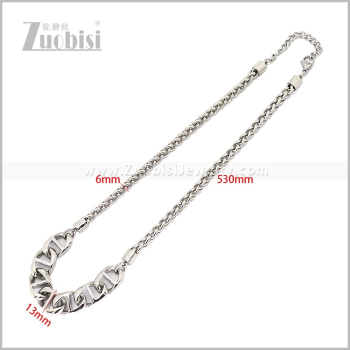 Stainless Steel Necklaces n003733S