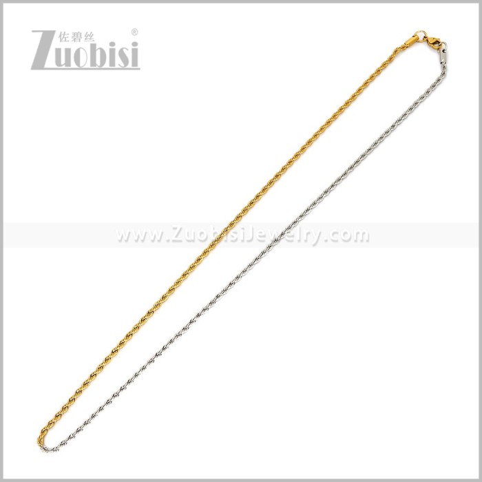 Stainless Steel Necklaces n003732SG3