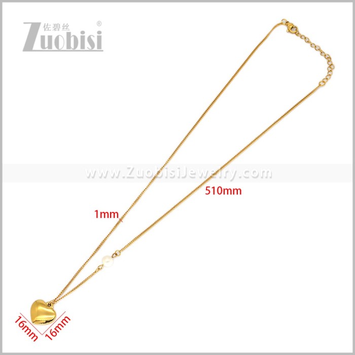 Stainless Steel Necklaces n003734G