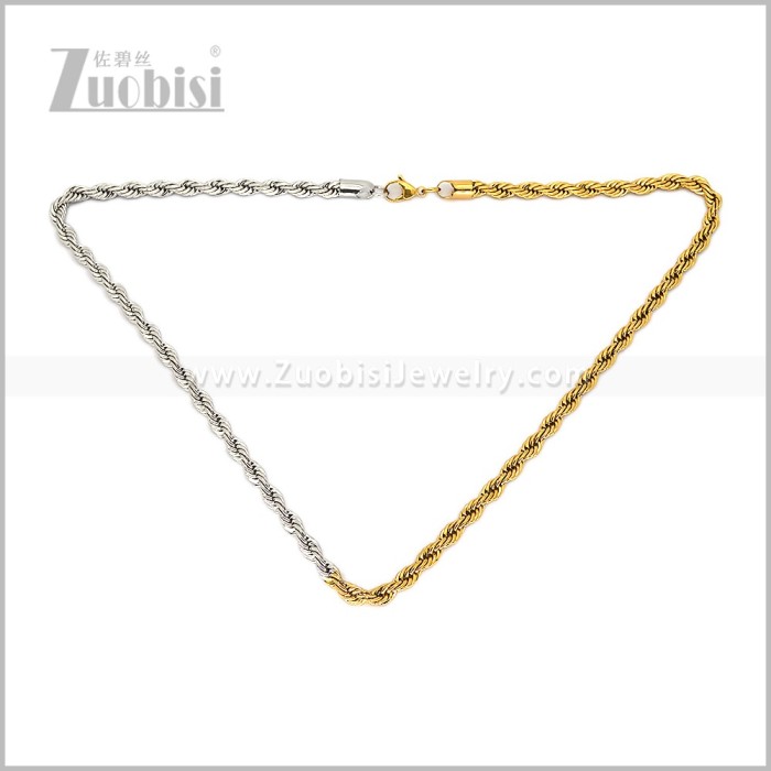 Stainless Steel Necklaces n003732SG6