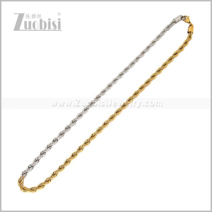Stainless Steel Necklaces n003732SG6