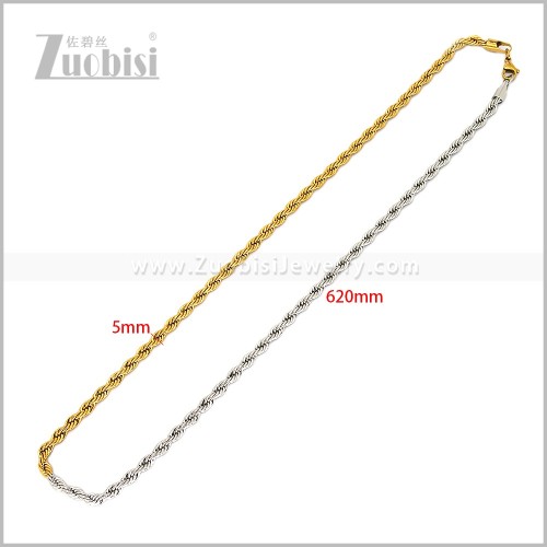 Stainless Steel Necklaces n003732SG5