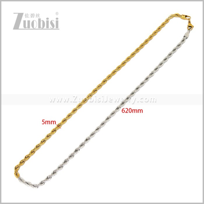 Stainless Steel Necklaces n003732SG5