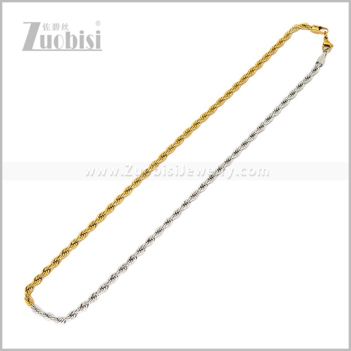 Stainless Steel Necklaces n003732SG5