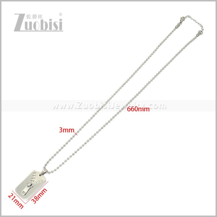 Stainless Steel Necklaces n003735S2