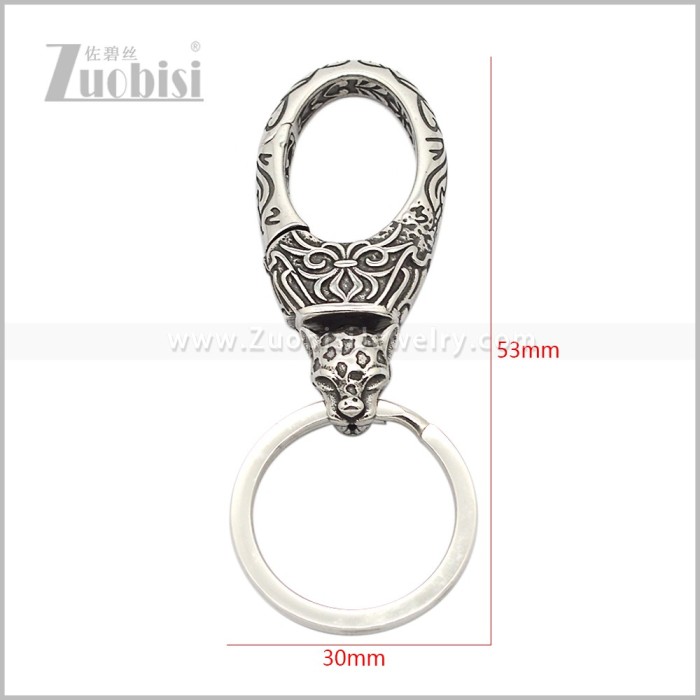 Stainless Steel Keychains k000113S