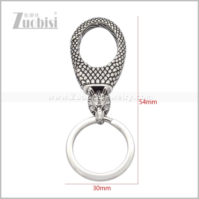 Stainless Steel Keychains k000114S
