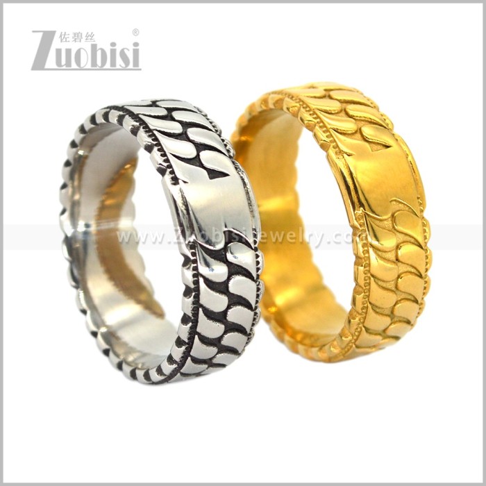 Stainless Steel Ring r011011S