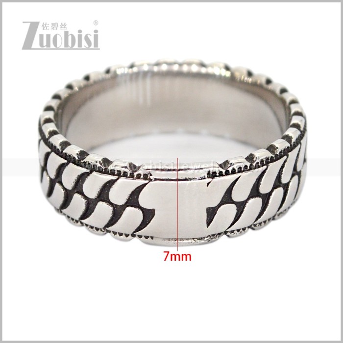 Stainless Steel Ring r011011S