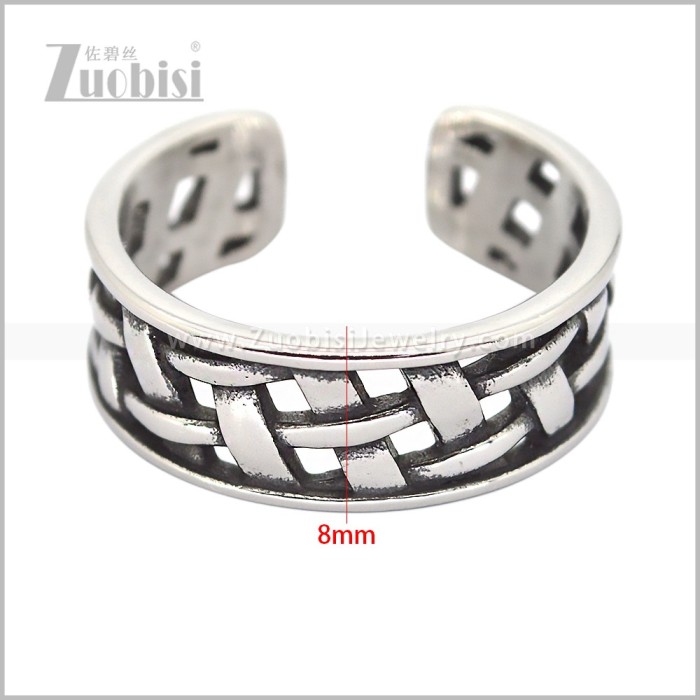 Stainless Steel Ring r011007S