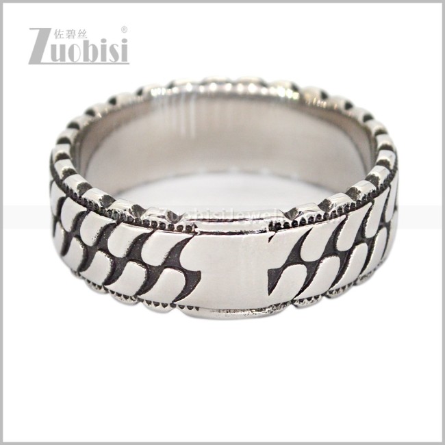 Stainless Steel Ring r011011S