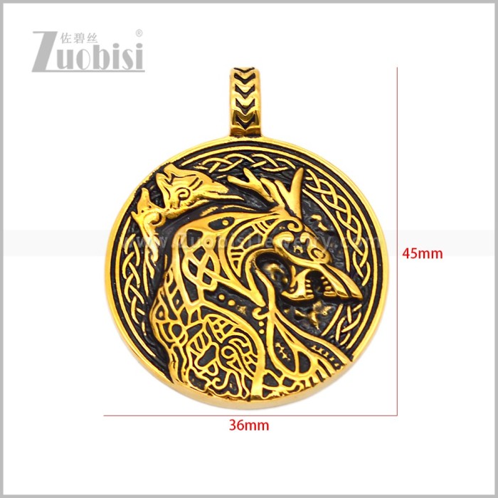 Stainless Steel Pendant p013359G