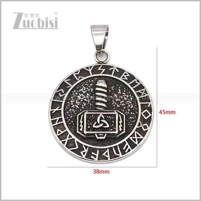 Stainless Steel Pendant p013339S