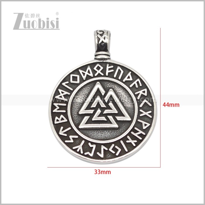 Stainless Steel Pendant p013343S