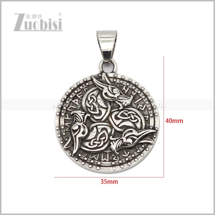 Stainless Steel Pendant p013348S