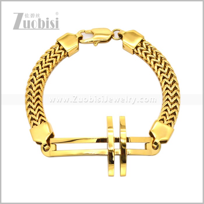 Stainless Steel Bracelets b011096G