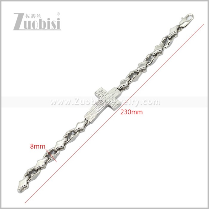 Stainless Steel Bracelets b011103S
