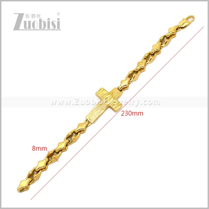 Stainless Steel Bracelets b011103G