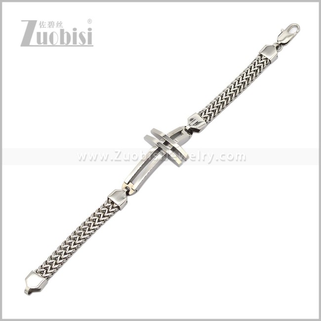 Stainless Steel Bracelets b011096S