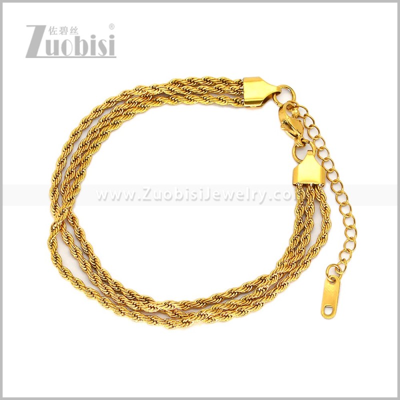 Stainless Steel Bracelets b011107G