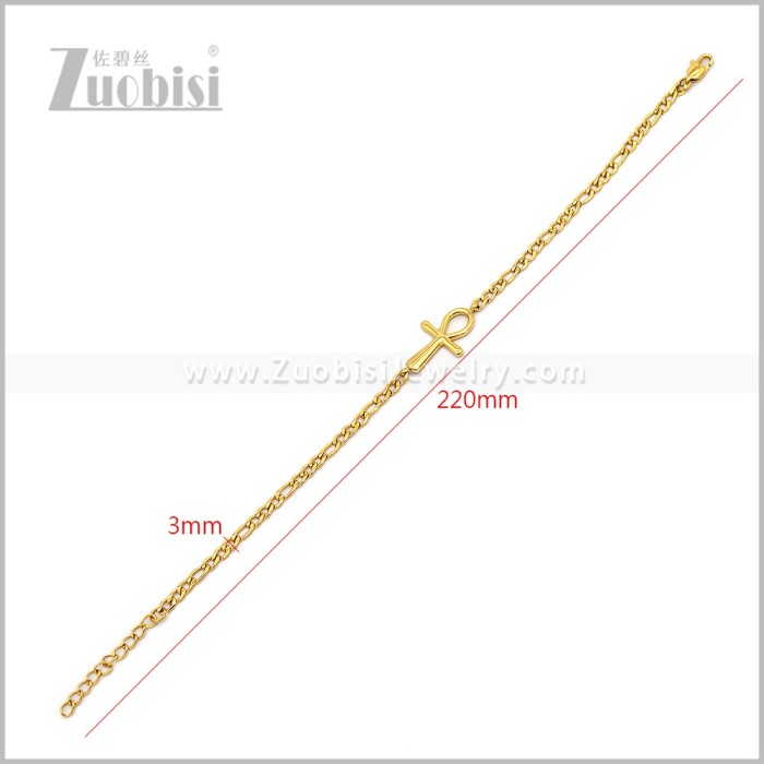 Stainless Steel Bracelets b011100G