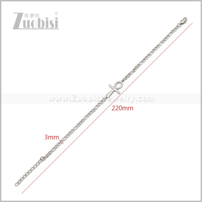 Stainless Steel Bracelets b011100S
