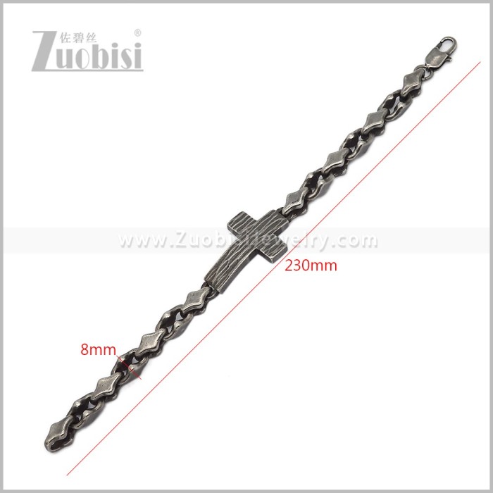 Stainless Steel Bracelets b011103S2
