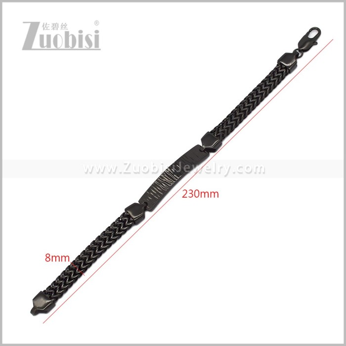 Stainless Steel Bracelets b011098H
