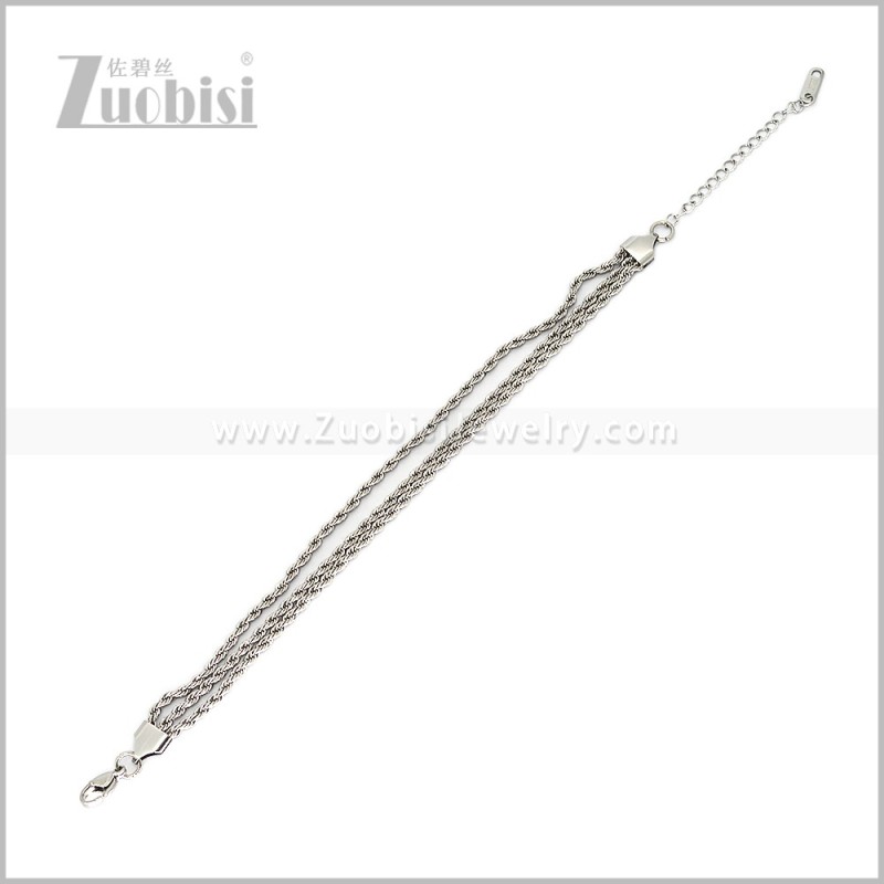 Stainless Steel Bracelets b011107S