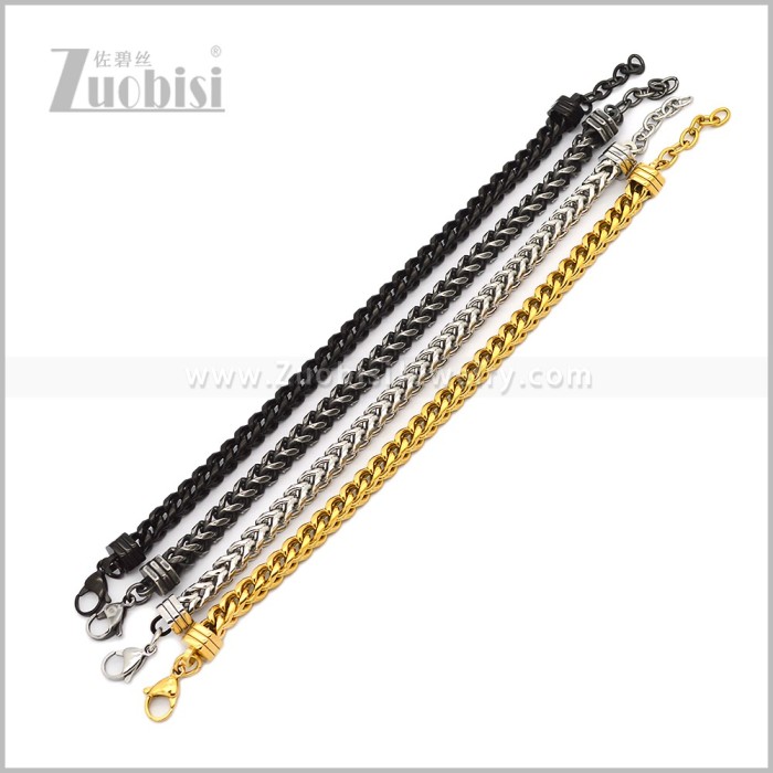 Stainless Steel Bracelets b011102S2