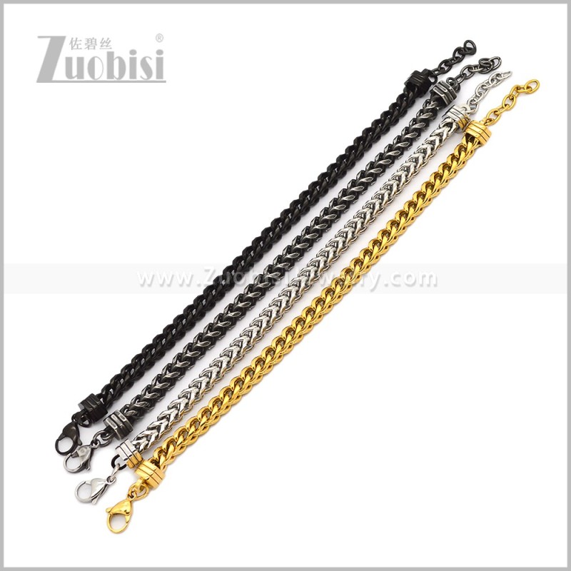 Stainless Steel Bracelets b011102S2
