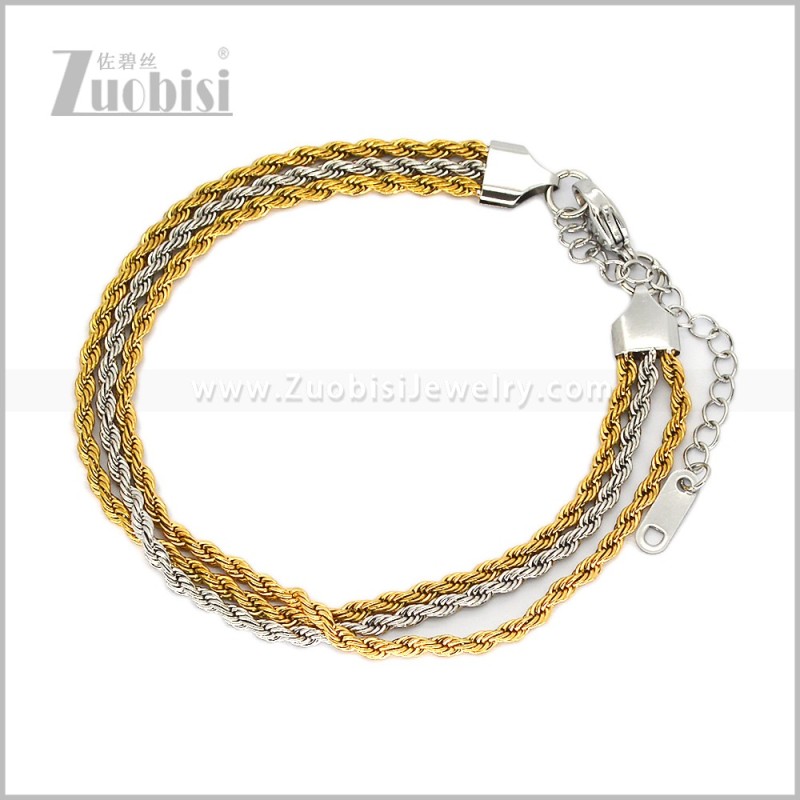 Stainless Steel Bracelets b011107SG