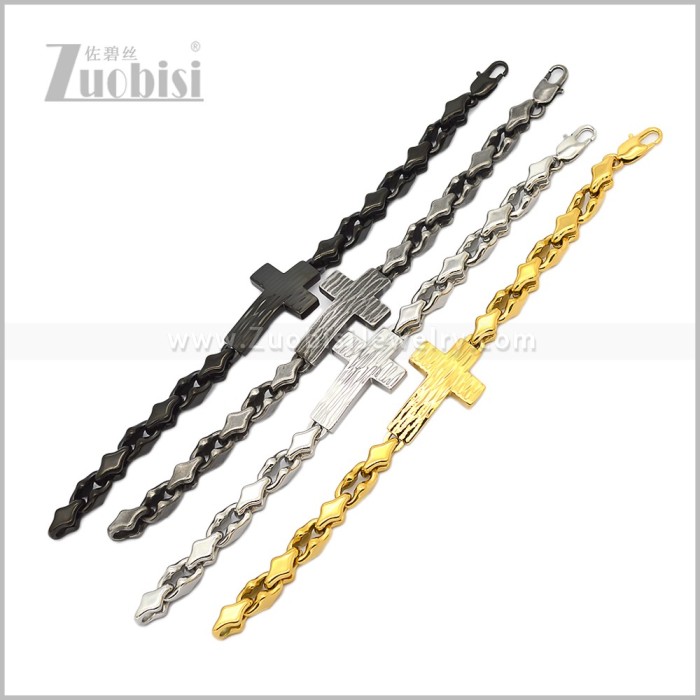 Stainless Steel Bracelets b011103S2