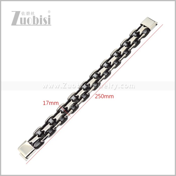 Stainless Steel Bracelets b011104S3